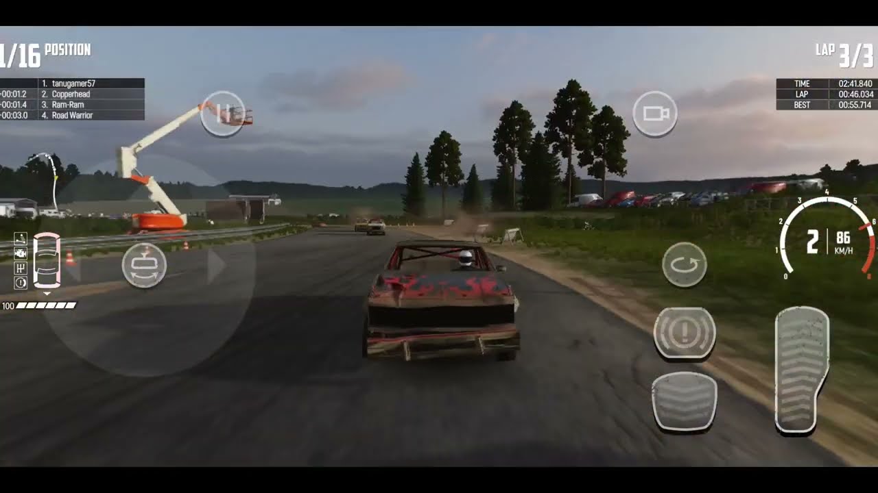 This Is NOT Normal for a Mobile Game 😳 | Wreckfest Mobile High Graphics