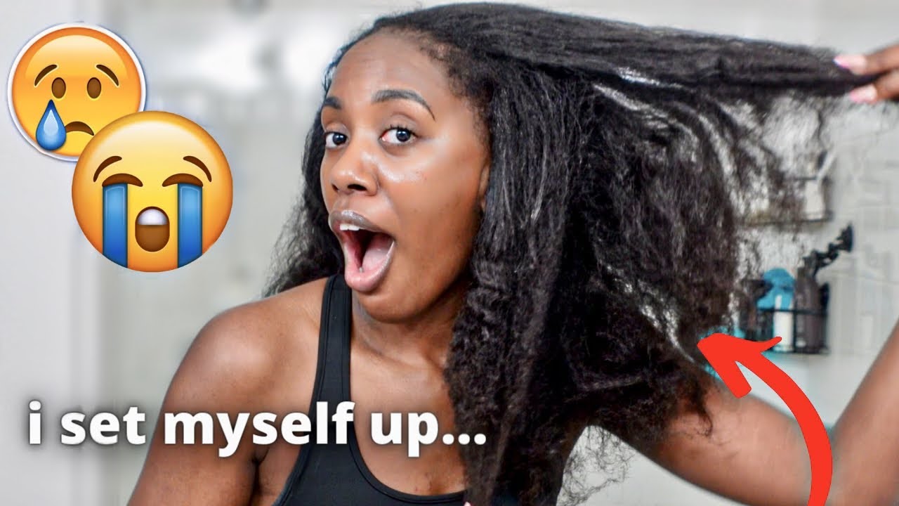 I MESSED UP...first time washing my hair IN A MONTH!!!