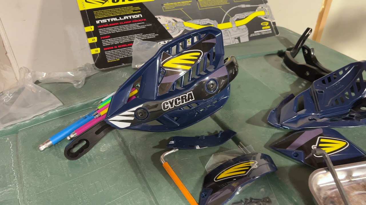Установка: Cycra — поручни Ultra Probend CRM для Husqvarna 701 / KTM 690 Enduro