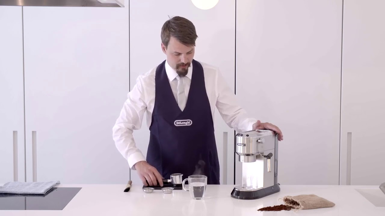 Приготовление американо в De'Longhi Dedica EC 685