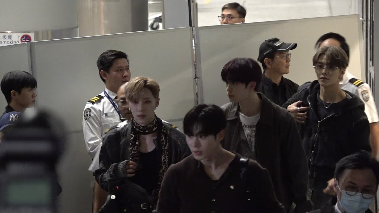 ald1 (알디원)｜ALPHA DRIVE ONE (알파드라이브원) 香港空港 Hong Kong Airport Arrival 20251125 #MAMA (Korea→Hong Kong)