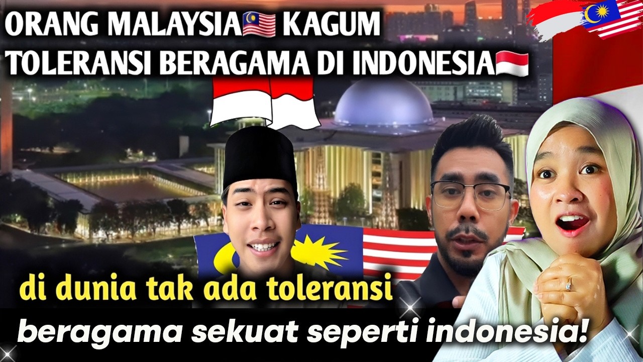 Orang Malaysia🇲🇾 Kagum Toleransi Beragama Di Indonesia🇮🇩, Susah Didapati Didunia Macam Indonesia!