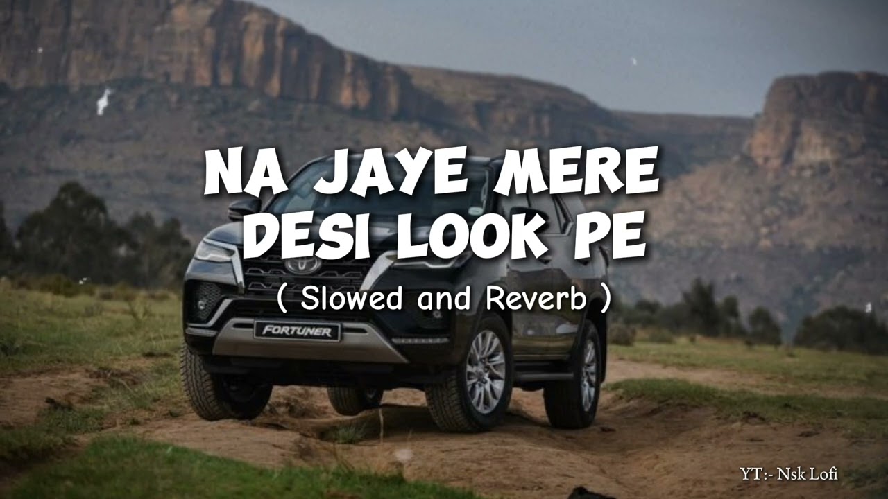 Na Jaye Mere Desi Look Pe|Attitude Song|Slowed and Reverb Song|