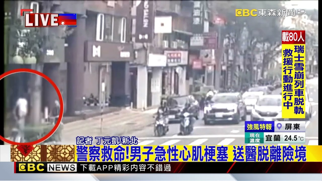 我老公昏倒了！妻嚇壞路上尖叫 警急速救援@newsebc