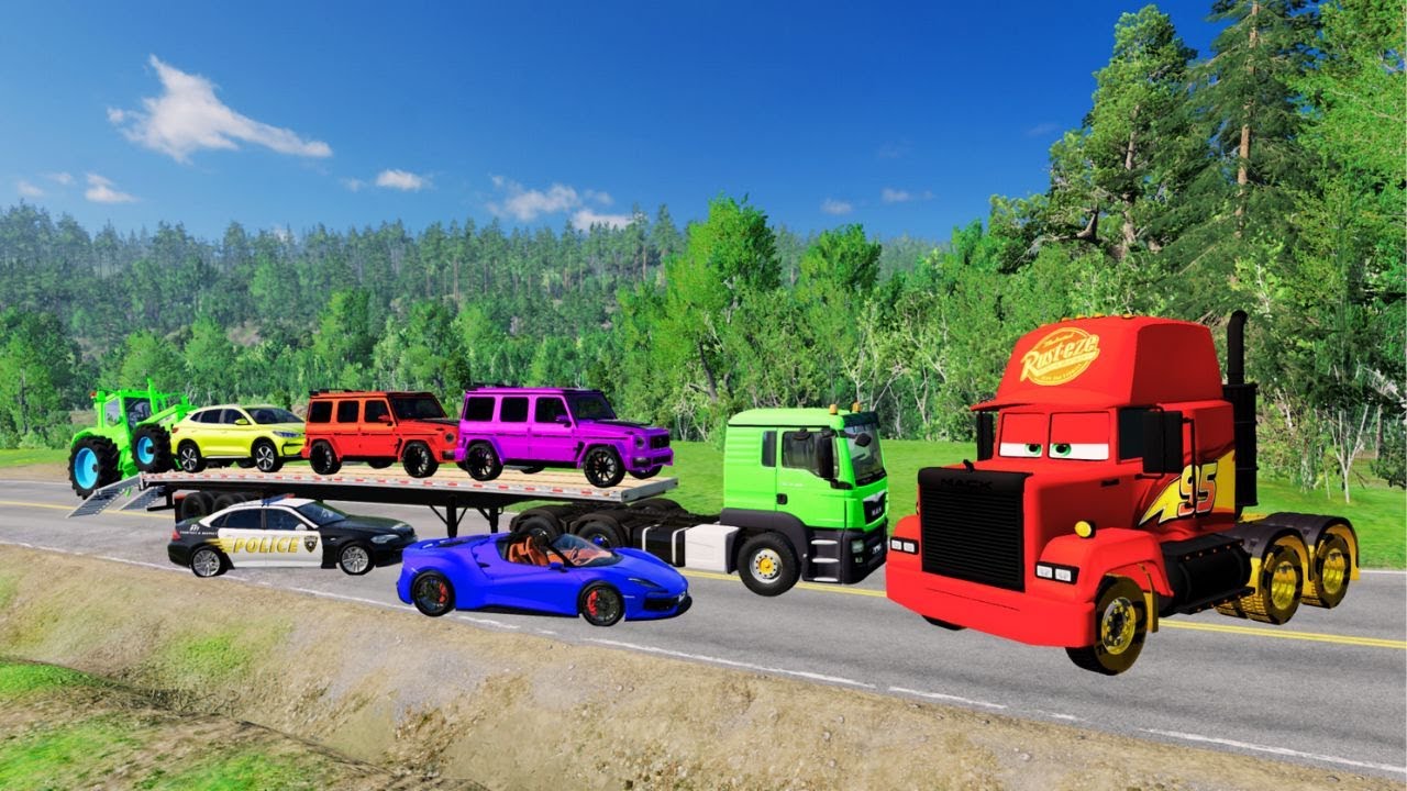 🚗💥 Biggest Car Crashes in BeamNG.drive | CrashBlitzX