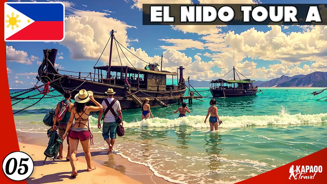 EL NIDO – Le célèbre TOUR A : Lagons, plages et paradis !  (PHILIPPINES VLOG 05)