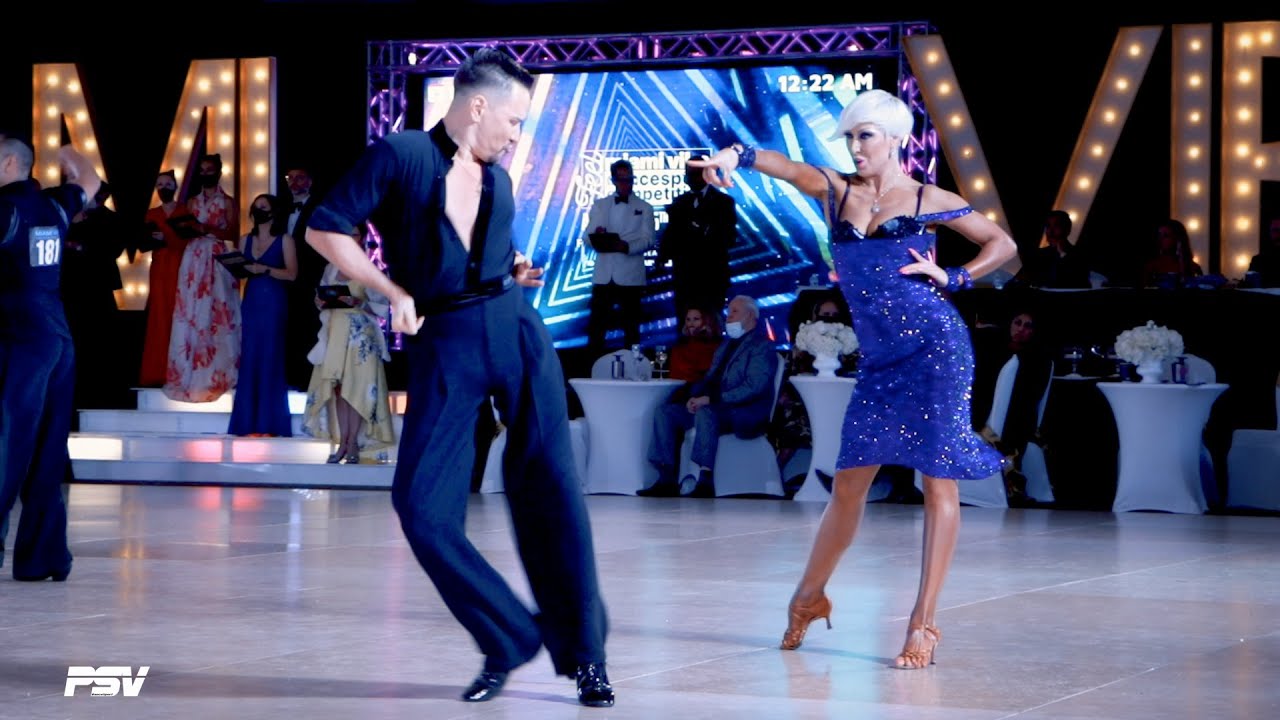 Andre and Natalie Paramonov I Professional American Rhythm I Miami Vibe 2021