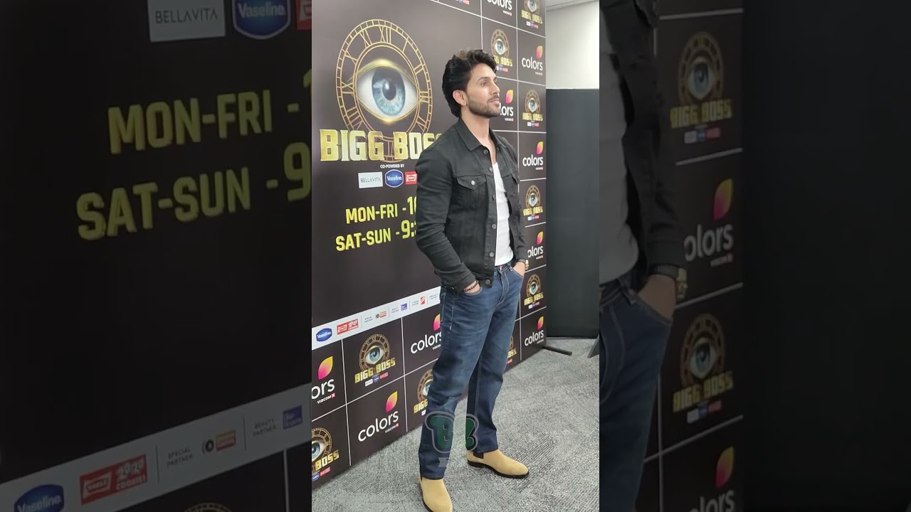 Shehzada dhami at the sets of big boss!❤️