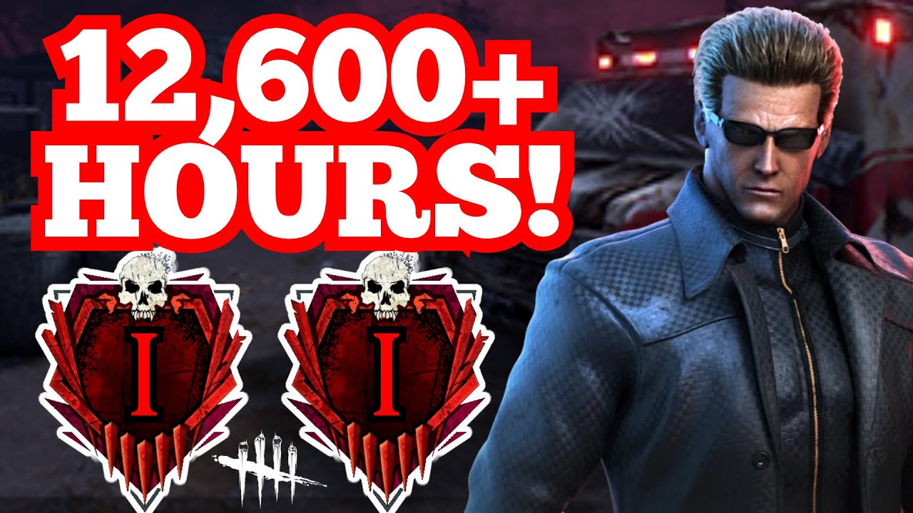 12,600 HOUR TEAM vs MY WESKER - Dead By Daylight | The Mastermind |  Resident Evil Killer Gameplay