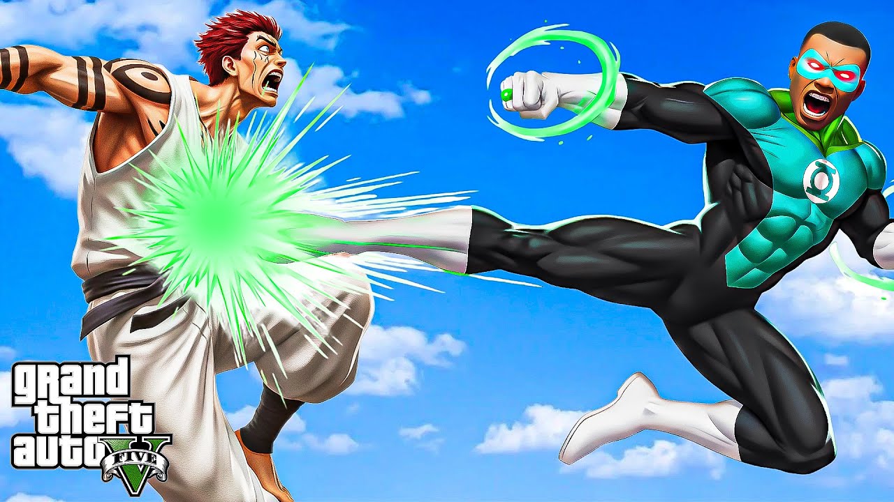 FRANKLIN THE TEAM4LANTERN VS SUKUNA In GTA 5 BOOK OF BEAST S4 Ep 5