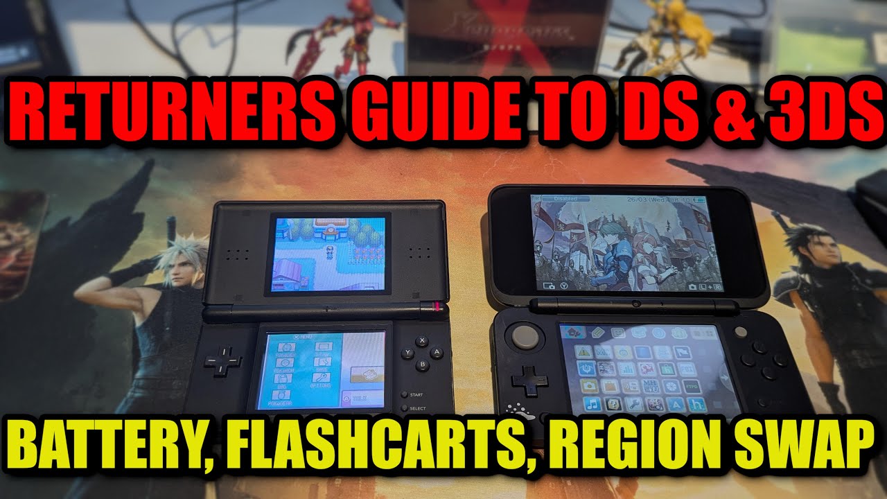 RETURN To Your DS & 3DS The RIGHT WAY (Replace Battery, Flashcarts, Physical Games on JP Consoles)