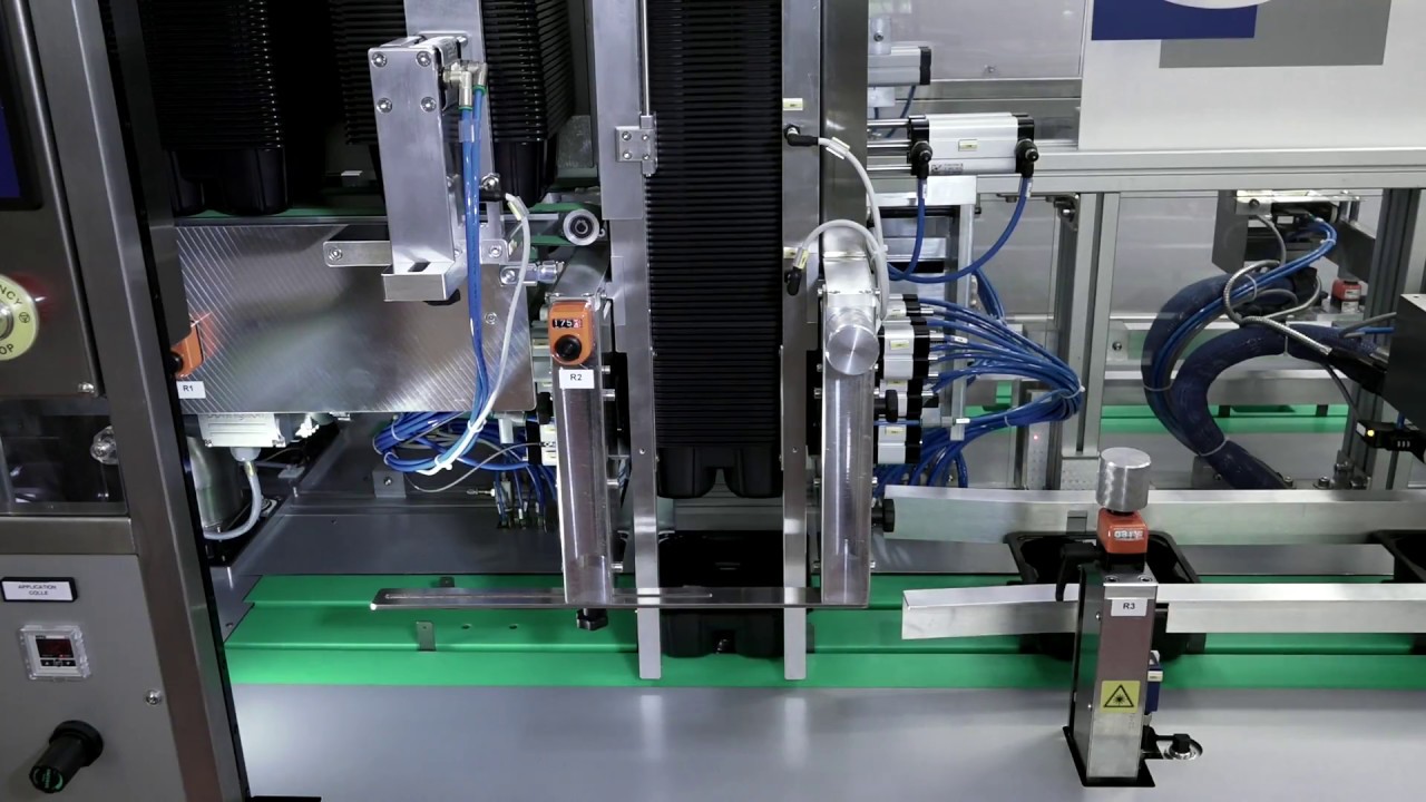 Siropack SR08: Doppia applicazione su multicavit&agrave;/Double application on multi-cavity.