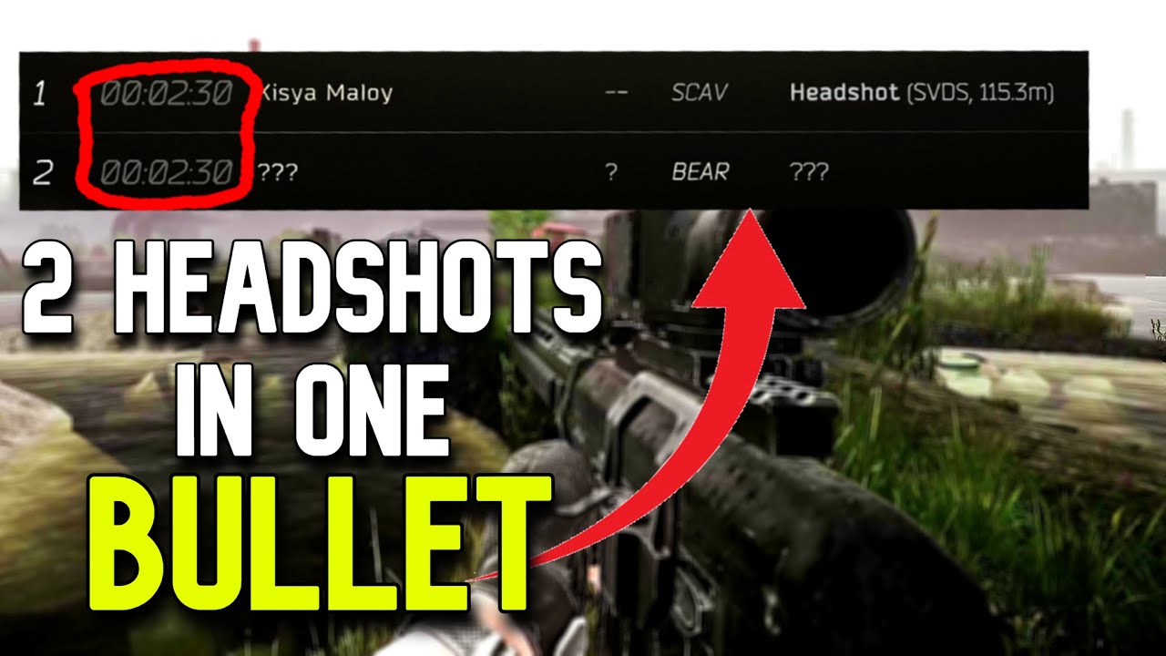 MY BEST SHOT EVER - ESCAPE FROM TARKOV *MUST WATCH*