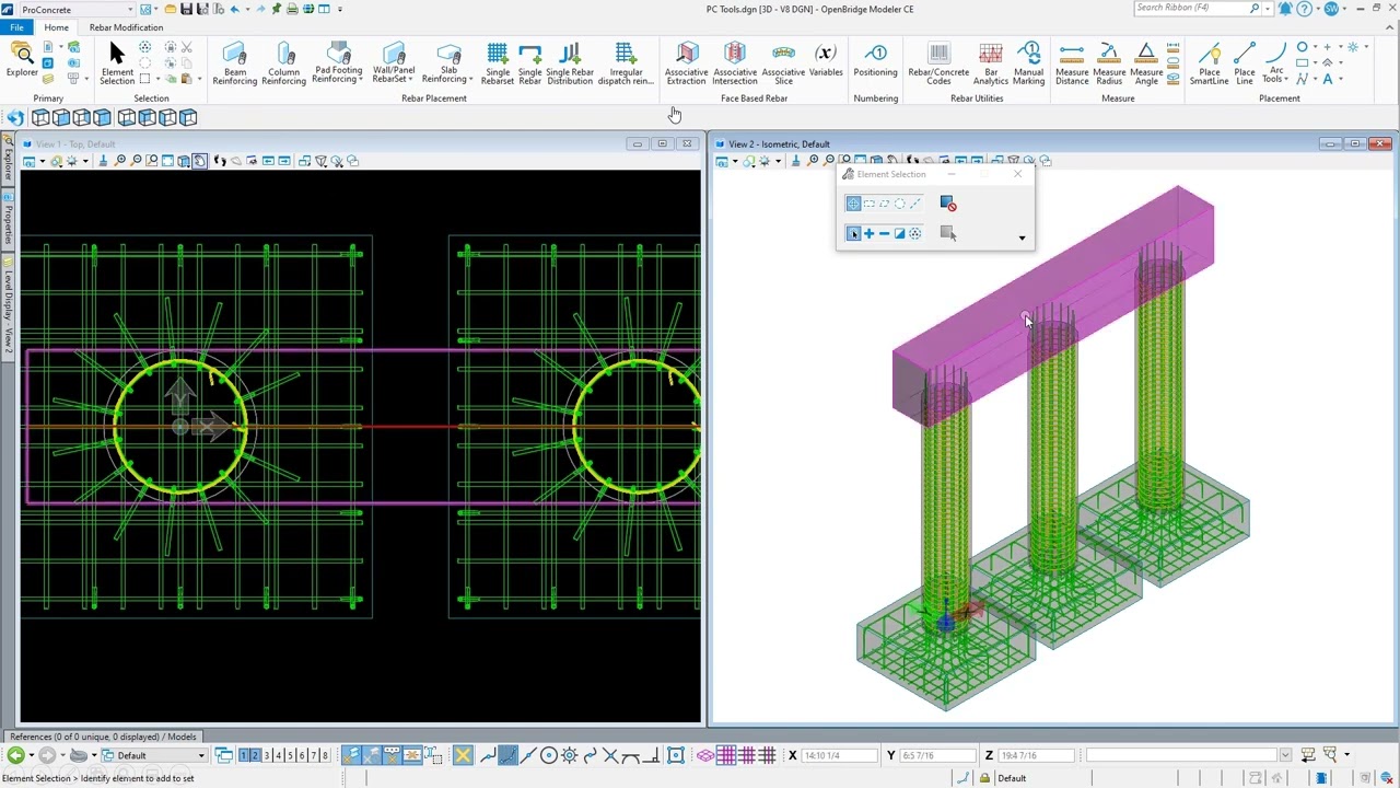 OpenBridge Reinforcement Detailing with ProConcrete