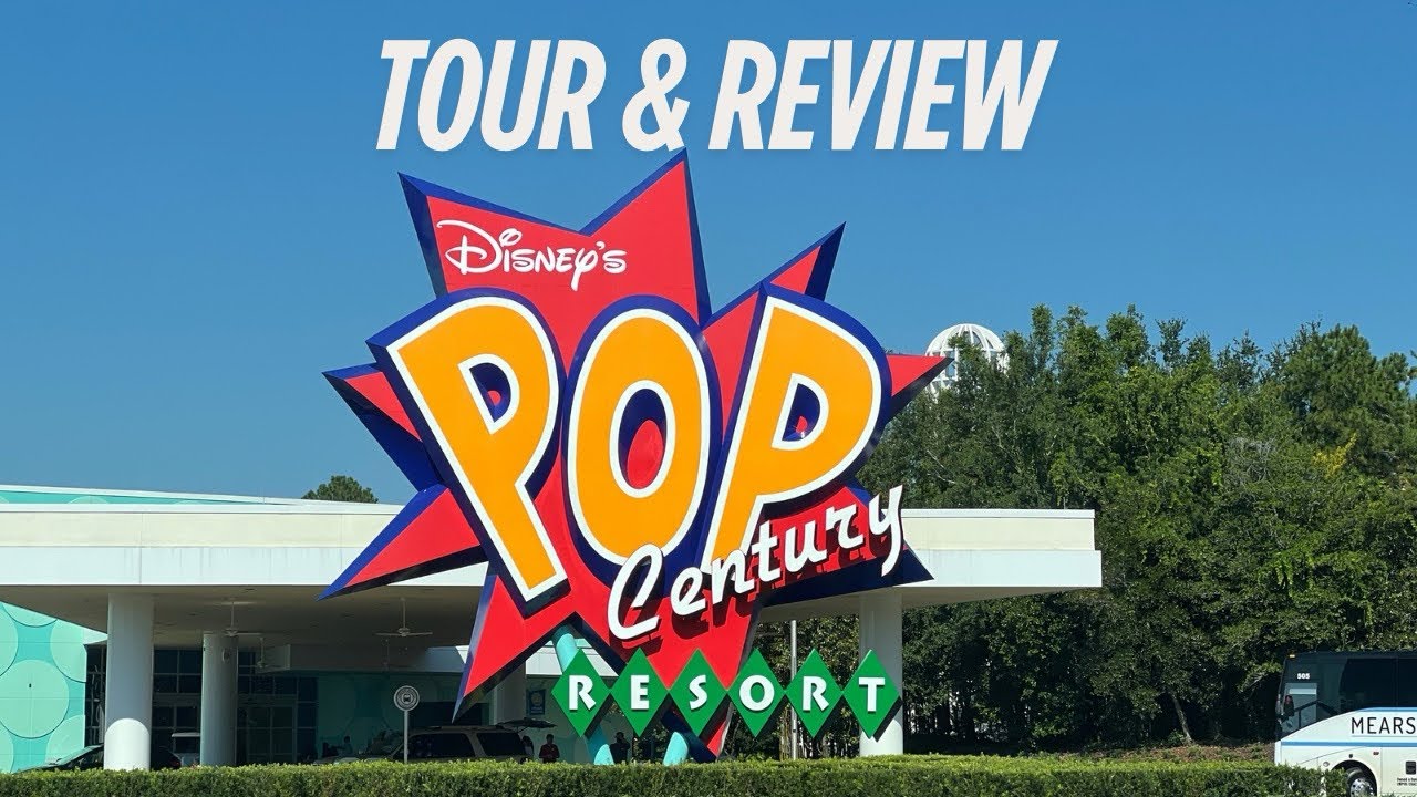 Disney&rsquo;s Pop Century Resort Tour & Review | Standard Queen Room with Murphy Bed