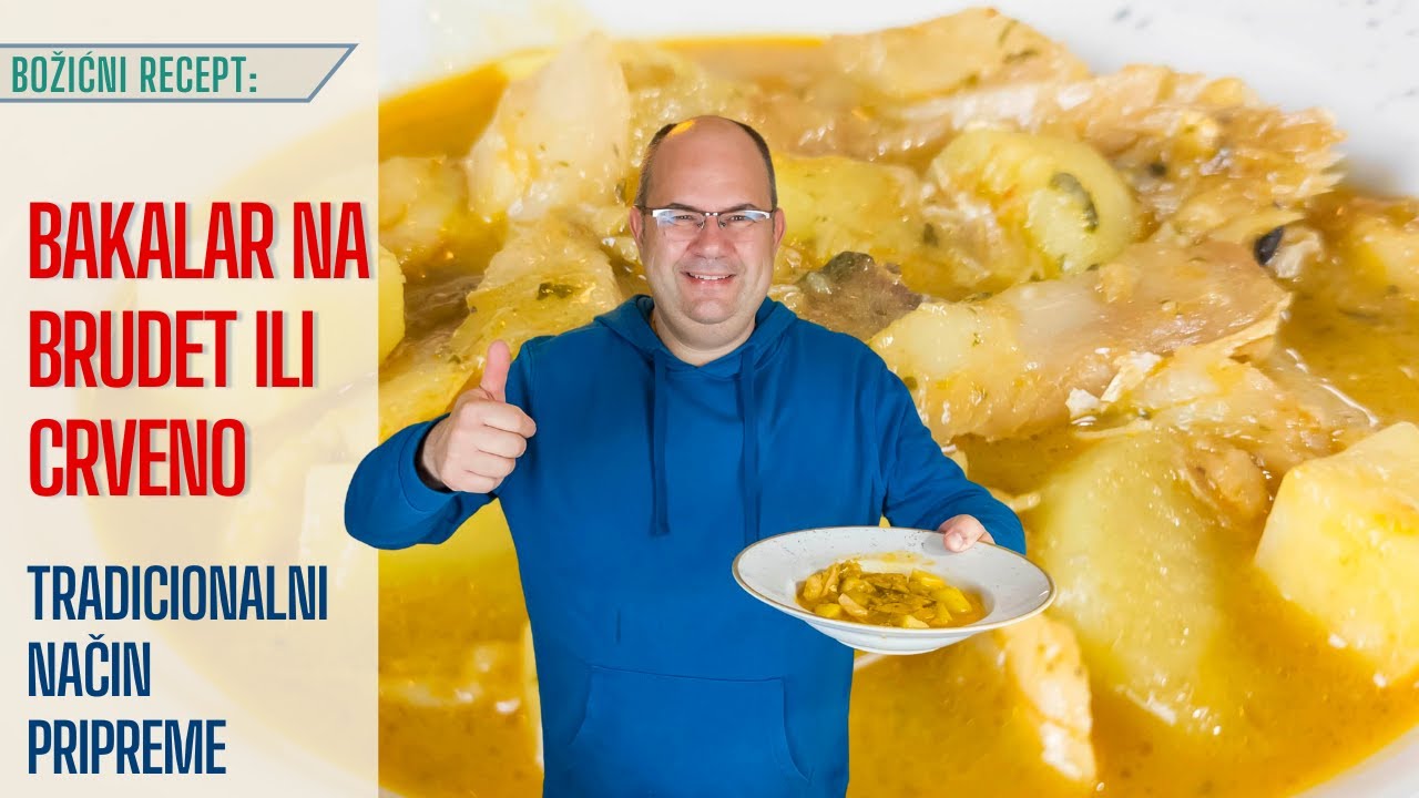 Brudet od bakalara recept: Tradicionalni dalmatinski bakalar na crveno. Dodao sam MED!