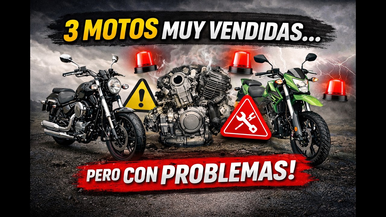 3 motos que parecen buenas pero dan problemas