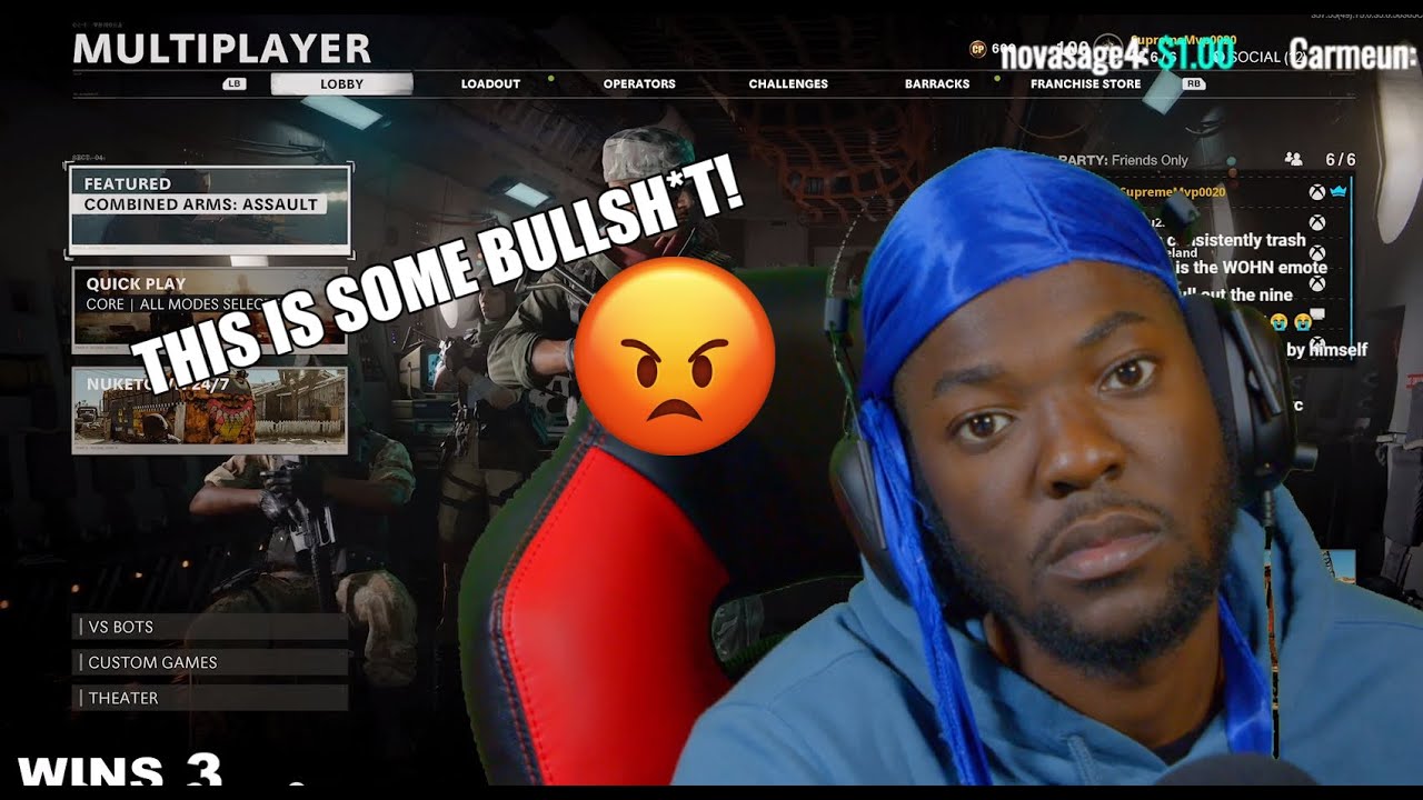 RDCworld1 Lose 7 Win Streak to Squad of Cheaters