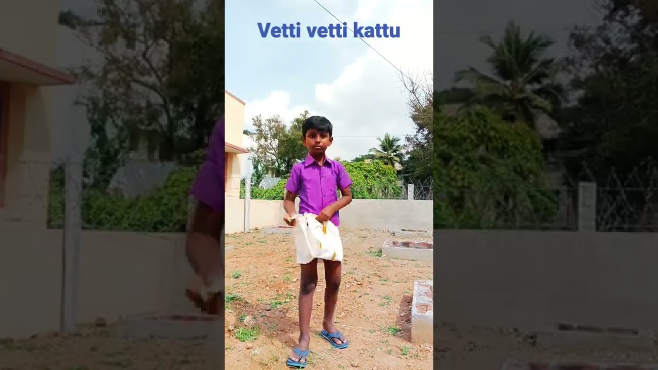 vetti vetti kattu song by vlogging tamilan 👍 brother 😁