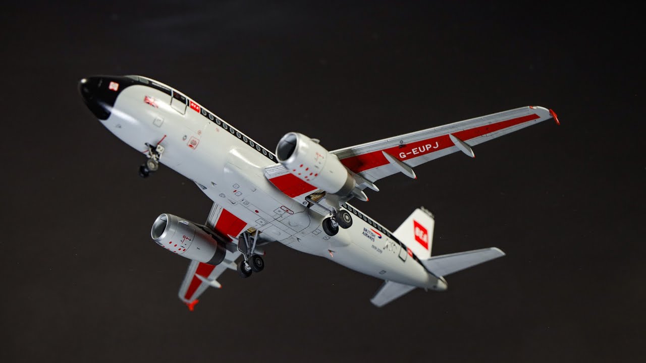Assembly | Revell 1/144 scale British Airways A319 | BEA Retro Livery | G-EUPJ