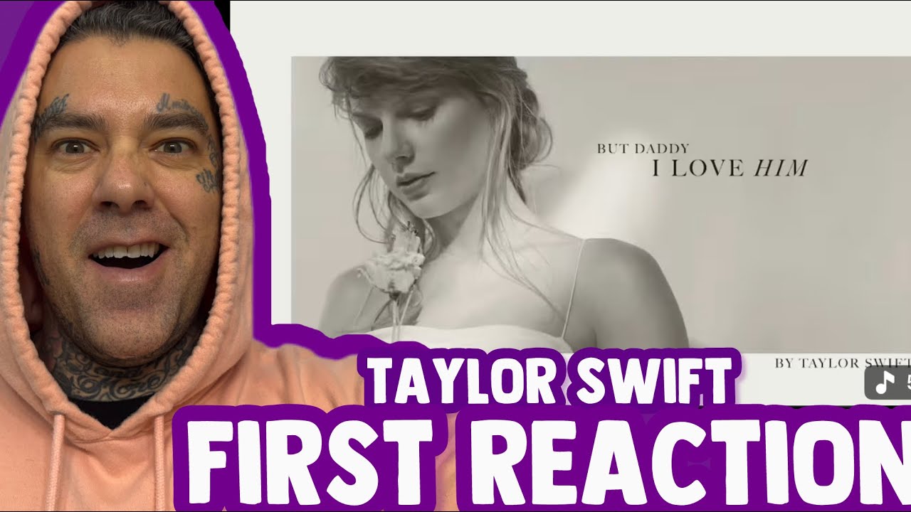 Rapper FIRST TIME REACTION to TAYLOR SWIFT “But Daddy I Love Him” (Official Lyric Video)