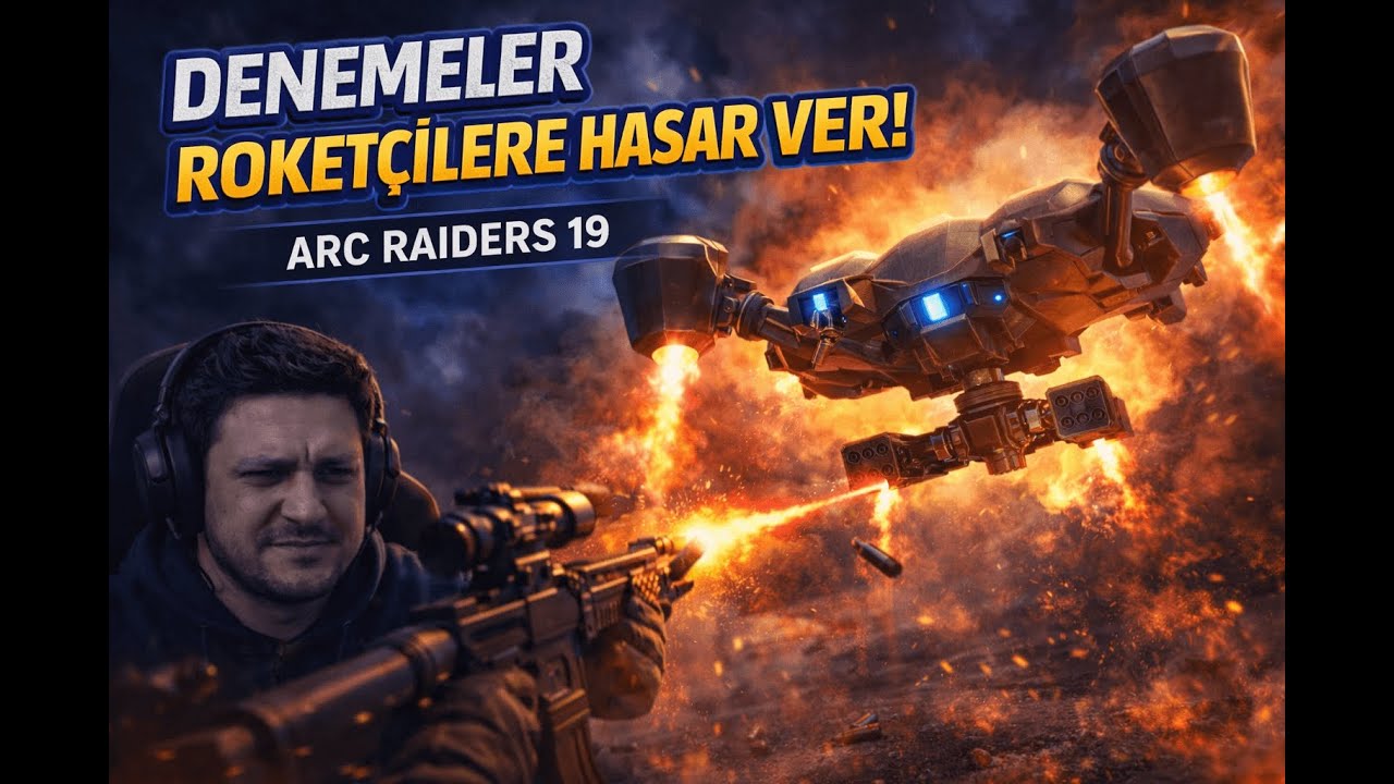 DENEMELER ROKETÇİLERE HASAR VER | ARC RAIDERS 19
