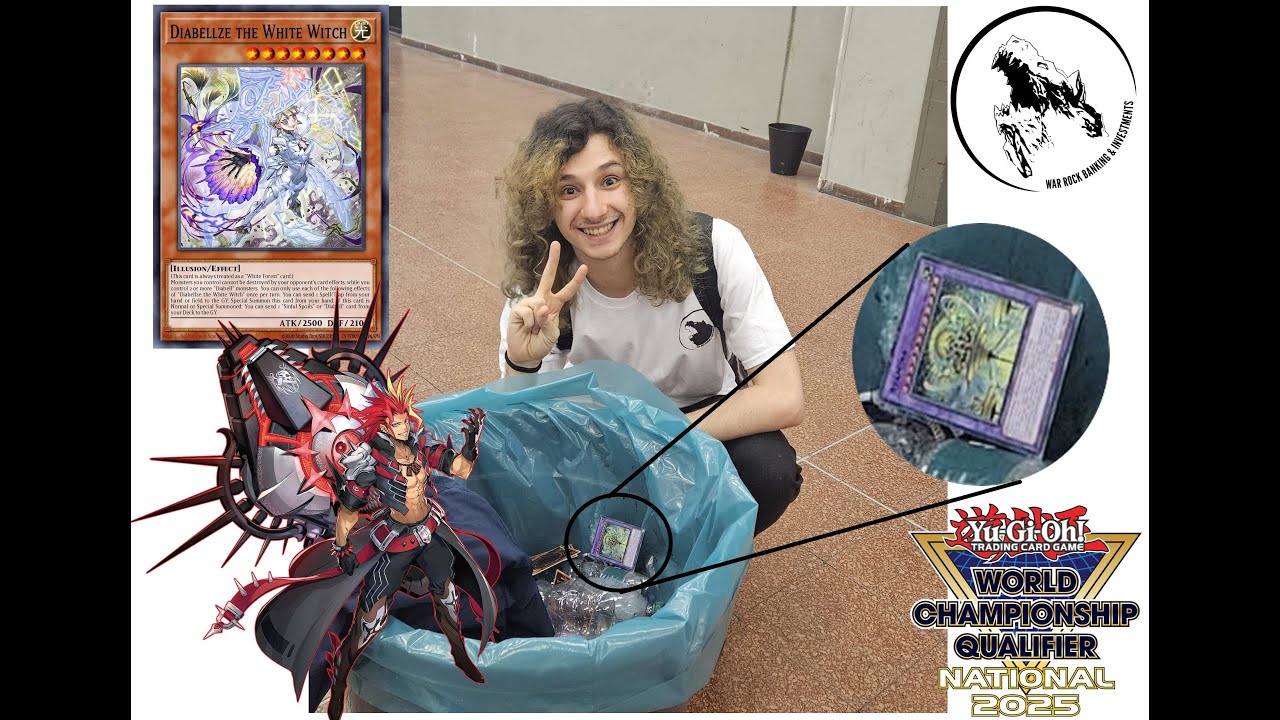UNDEFEATED 3V3 ITALIAN NATIONAL 2025-WHITE FOREST AZAMINA FIENDSMITH DECK PROFILE-ANTONIO FERRONE