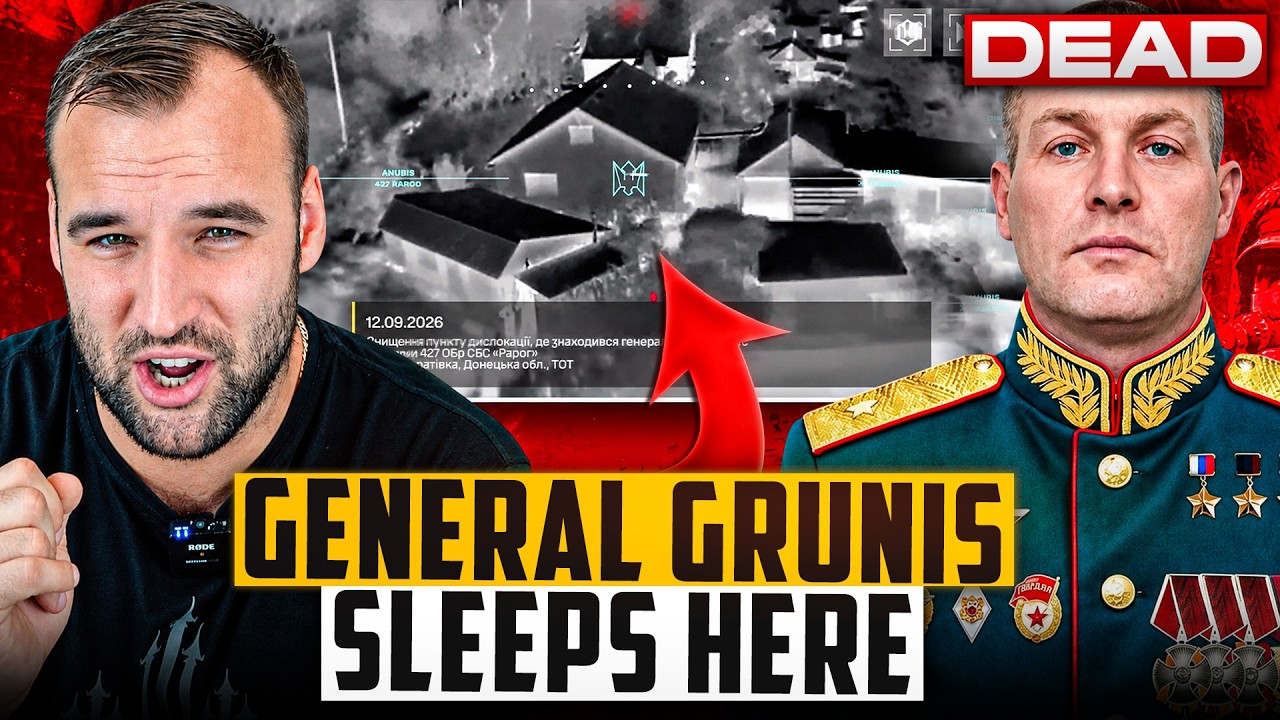 MAJOR GENERAL ASSASSINATED! Ukrainian SOF Eliminated Anton Grunis in his Sleep with a Drone
