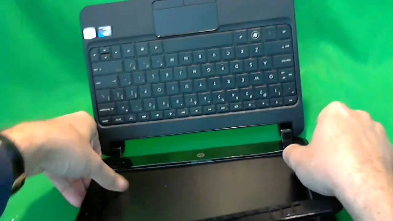 Процедура замены экрана нетбука HP Mini 110-3135DX