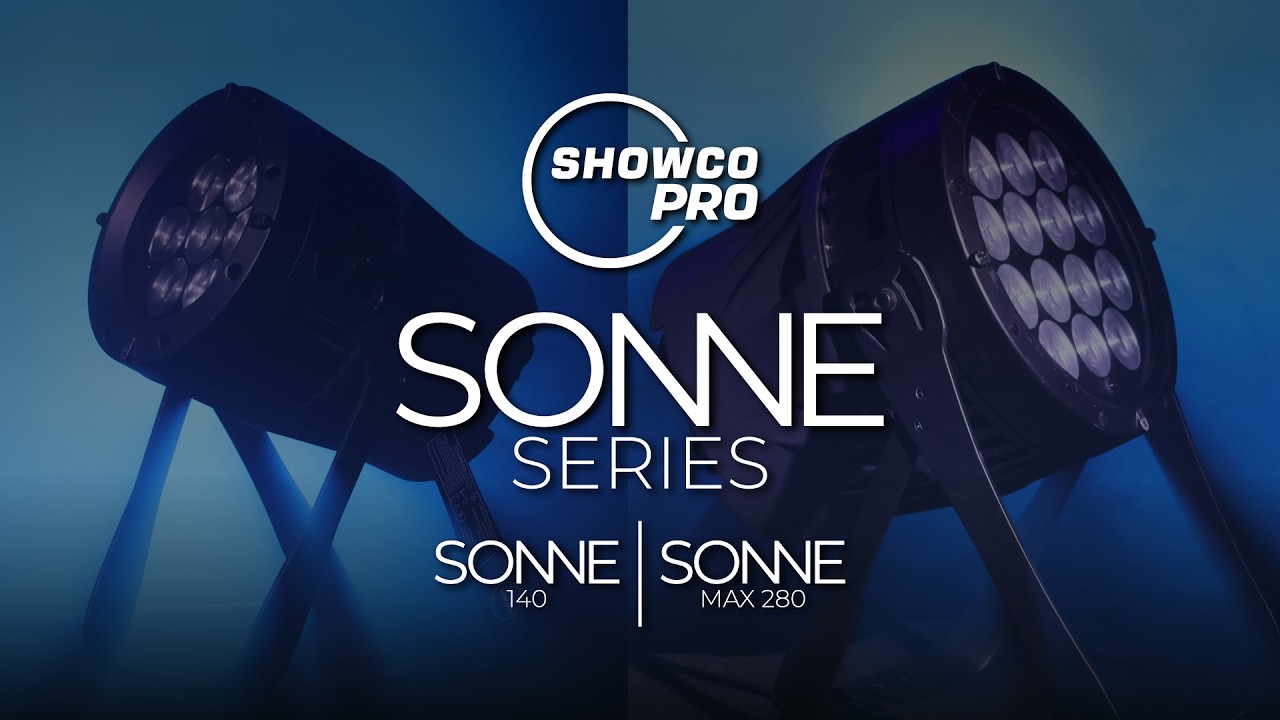 Sonne 140 y Sonne Max 280 | Potencia, Zoom y Precisión Profesional | Showco Pro
