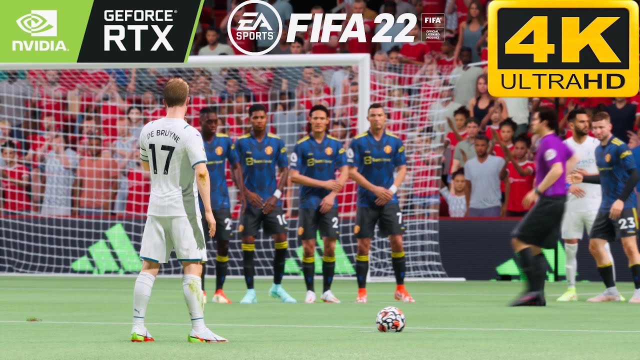 FIFA 22 PC 4K Gameplay | Manchester Derby | RTX 3060 Ti + Intel i5 10400