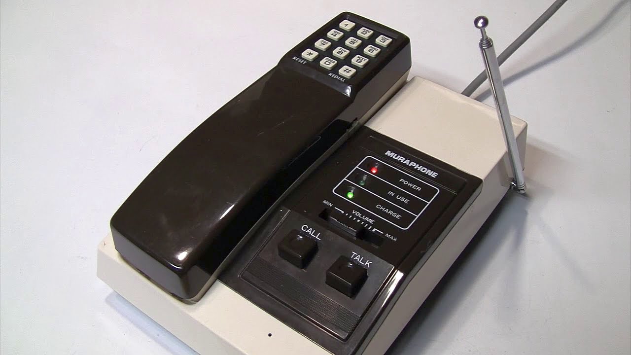 Banned in 1984: 1.7 MHz cordless phones (Muraphone 450/451)
