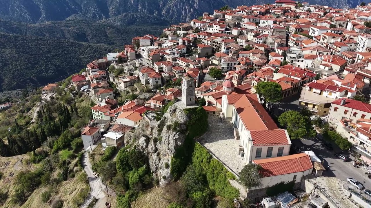 Arachova Greece| DJI Mini 5 Pro| 4K Cinematic