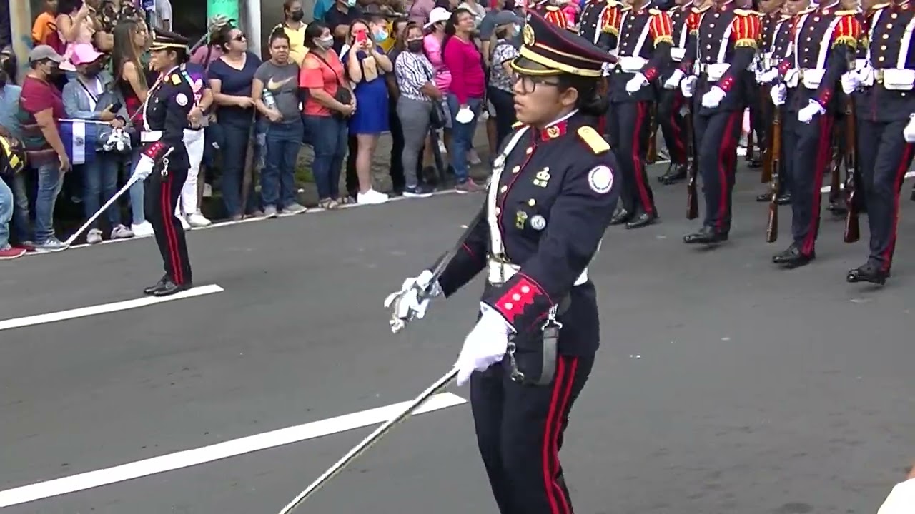 Desfile San Salvador 15 09 22 Escuela Militar