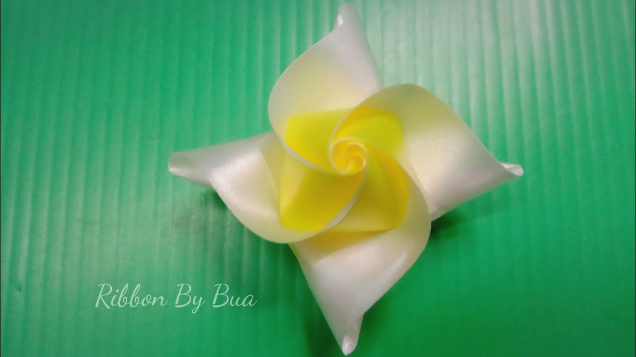 วิธีพับเหรียญโปรยทาน ดอกปีบ(ต้นฉบับ) /EP. 56/Ribbon By Bua