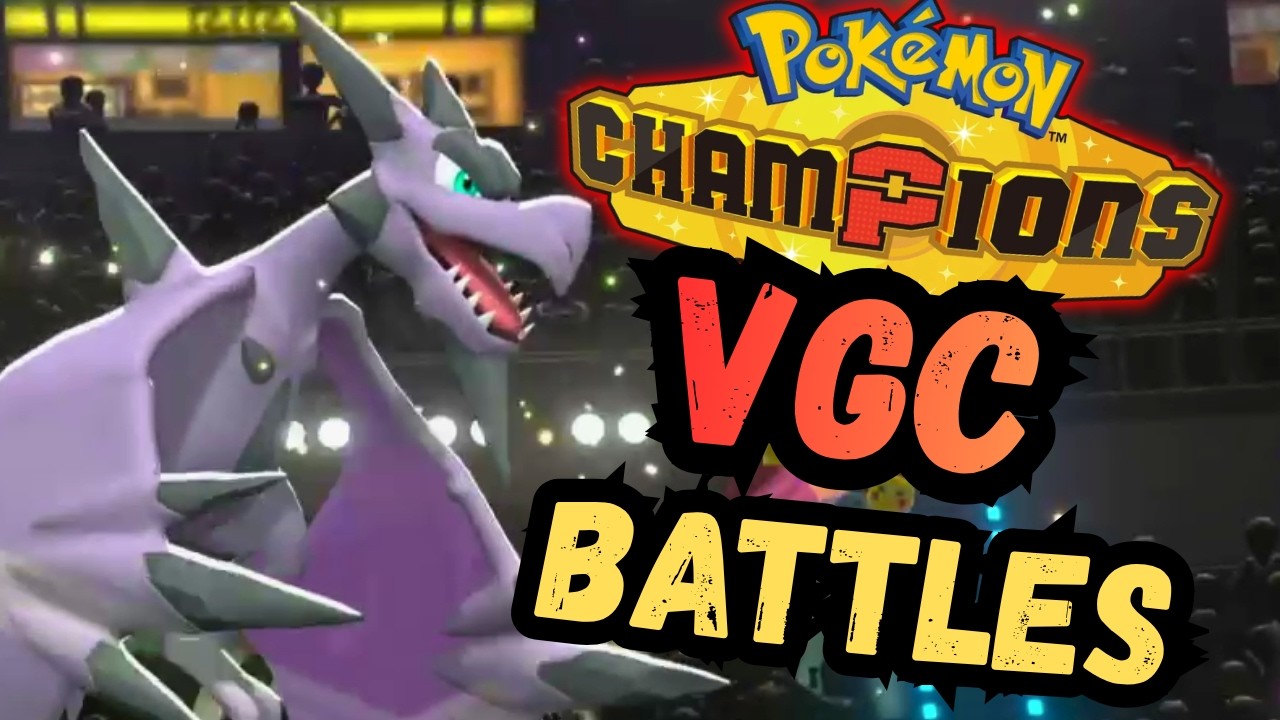 Pokemon Champions VGC!! Мега Аэродактиль, ГЛАВНЫЙ ПРОВЕРКА НА МЕТУ??