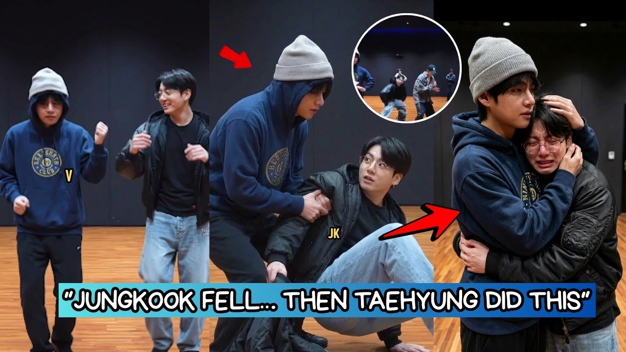 The Dance Stopped When Jungkook Fell… What Taehyung Did Next Made Millions of ARMYs Break Down