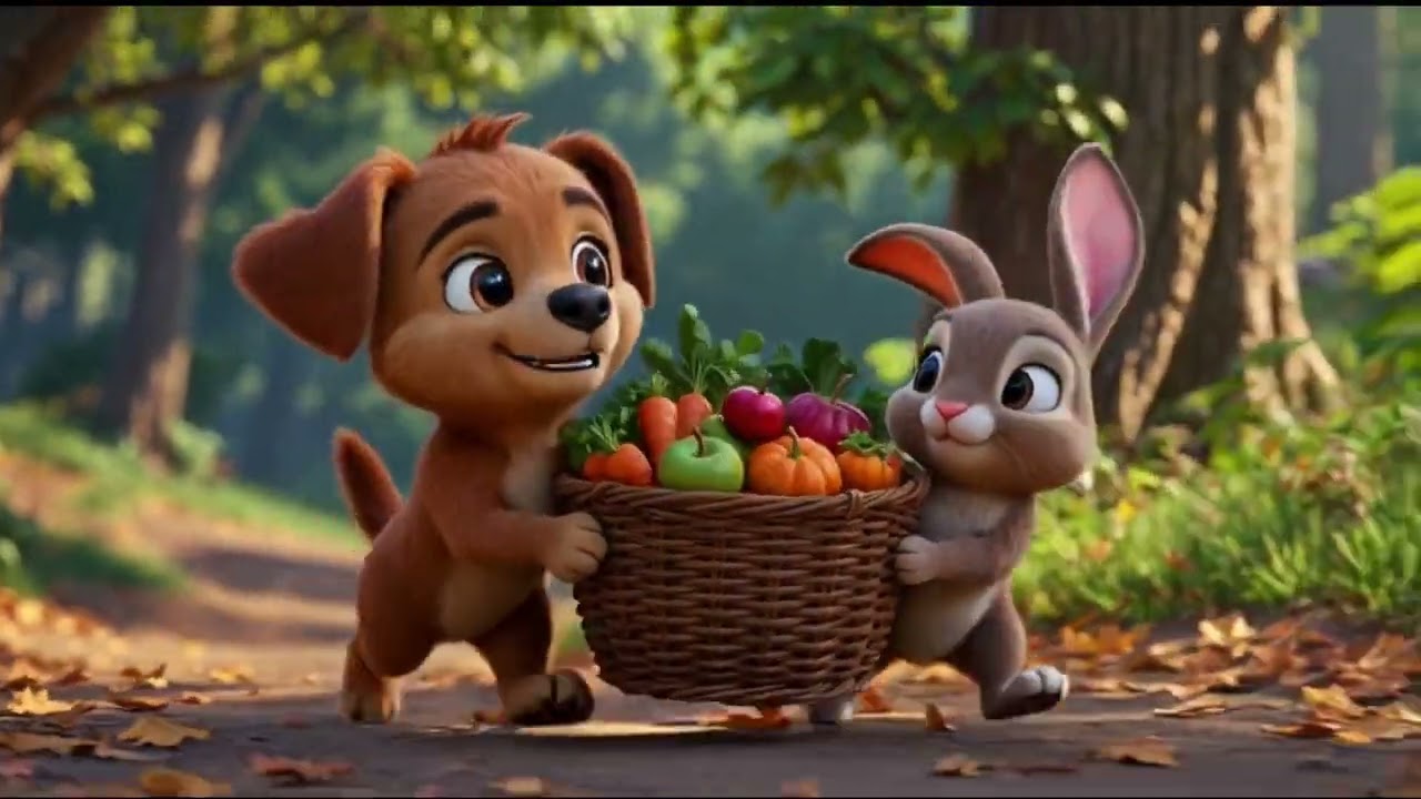 When a Dog Helped a Hungry rabbit 🐕❤️ | Heart Touching Animal Rescue Story