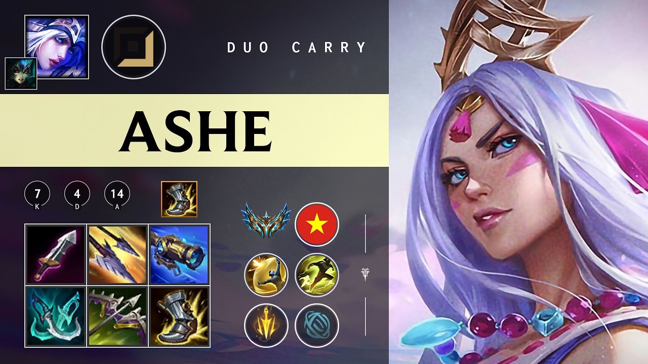 Ashe ADC vs Zeri - VN Challenger Patch 26.04