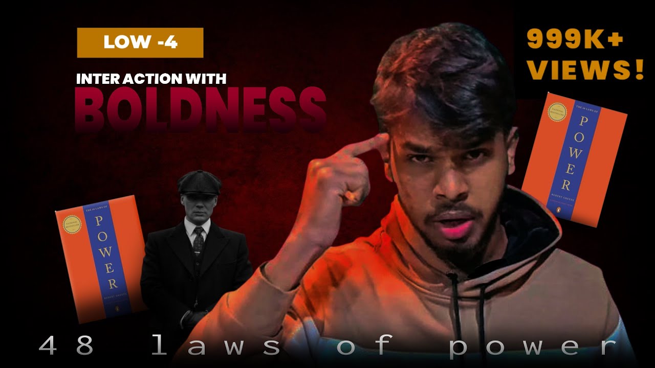 4th Law Of power 💪❝ Inter Action with Boldness‌❞ |48 Laws Of Power Serise | Aryan Onthor Shopno