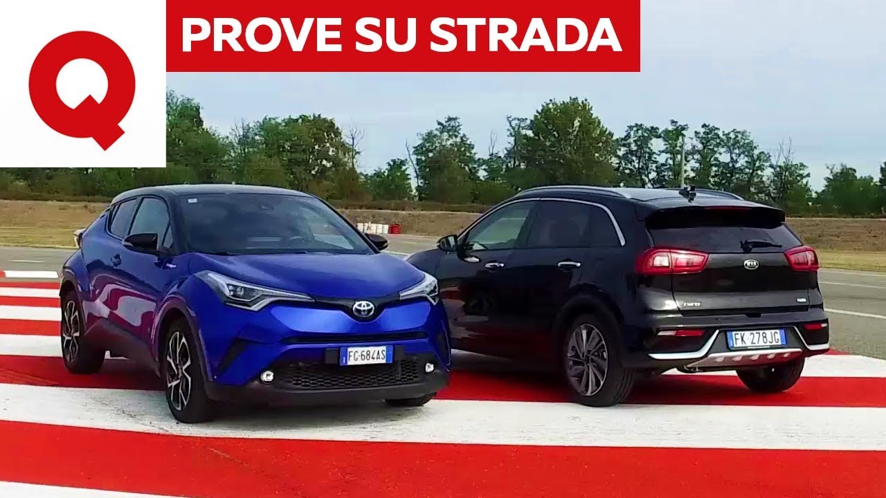 Kia Niro vs Toyota C-HR: la sfida ibirida | Quattroruote
