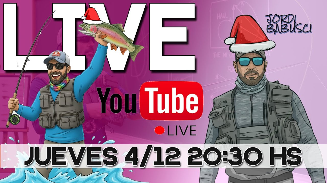 Aprende y Mejora en Directo con Jordi Babusci - Tips y An&aacute;lisis de Pesca con Mosca en Vivo🎣