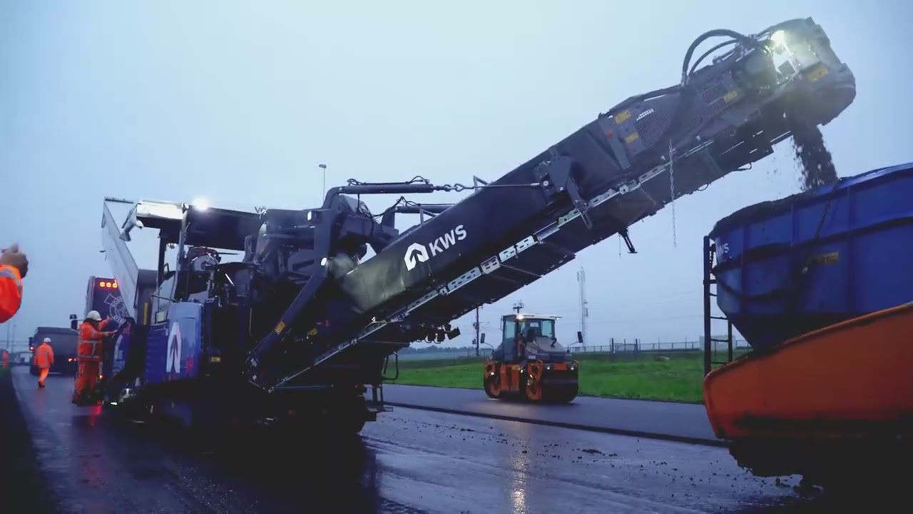 A16 Prinsenbeek Asfalteren