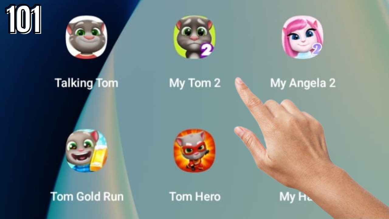 My talking Tom Cat,My Talking Tom 2,My Talking Angela 2 #101