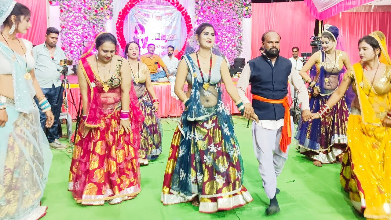 रात में लगा लय दिन में धो डारे कजरा ।। देशी राई,बुंदेली फाग ।। रमेश विश्वकर्मा की धुआंधार राई
