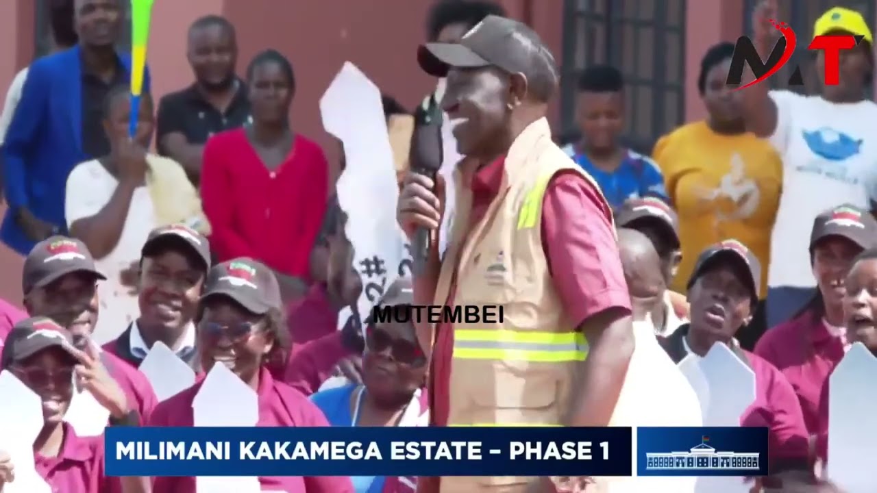 ATI GACHAGUA ANATAKA KUJA KUBOMOA AFFORDABLE HOUSING! RUTO ATTACKS OPPOSITION IN KAKAMEGA!