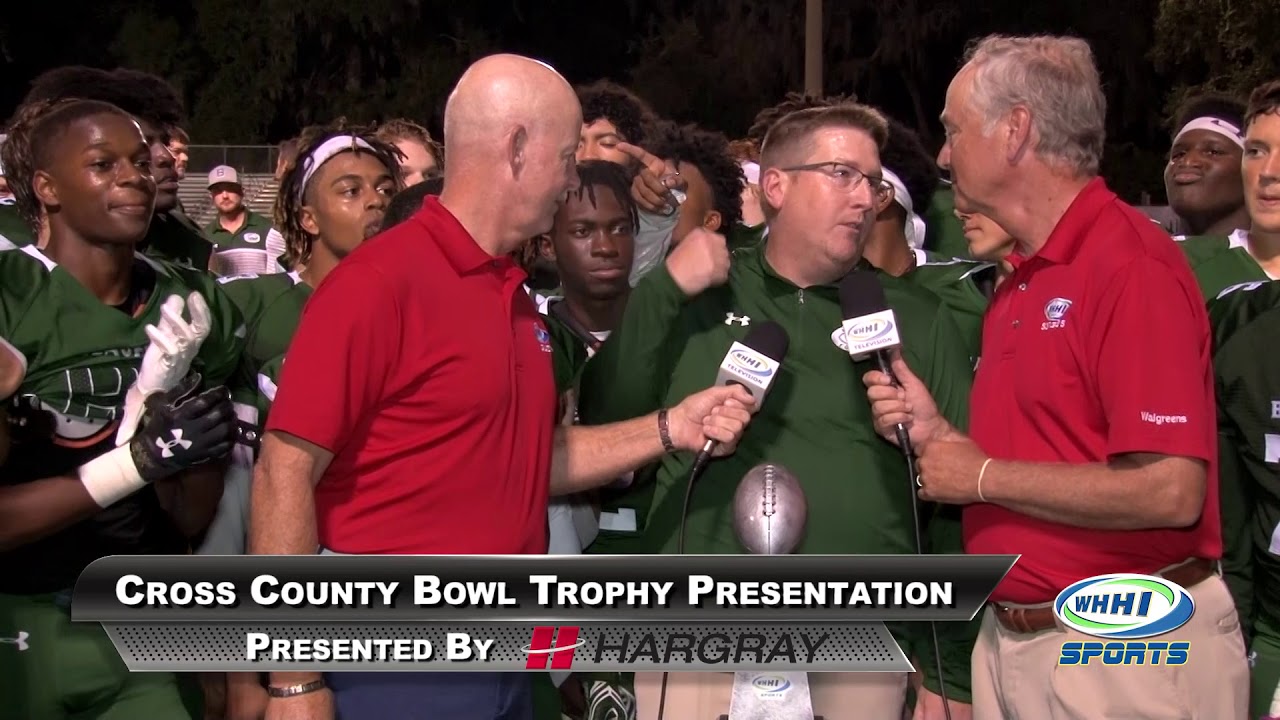 CROSS COUNTY BOWL | Trophy Presentation | 10-18-2019 | WHHI Sports