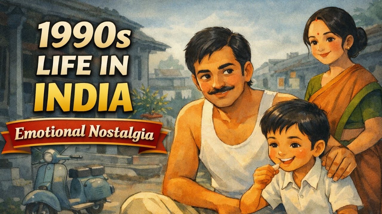 Life in 1990s India | 90s Kids Childhood Memories | Nostalgia Animation