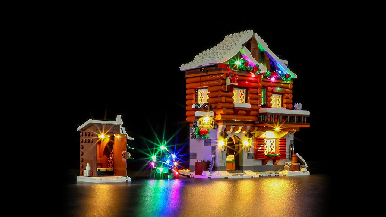 BriksMax Light Kit For Lego Alpine Lodge 10325