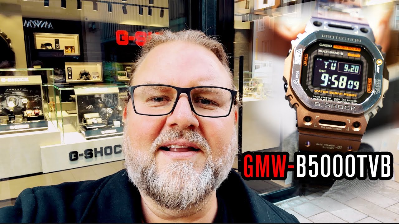 IM G-SHOCK STORE HAMBURG: PREMIERE GMW-B5000TVB-1